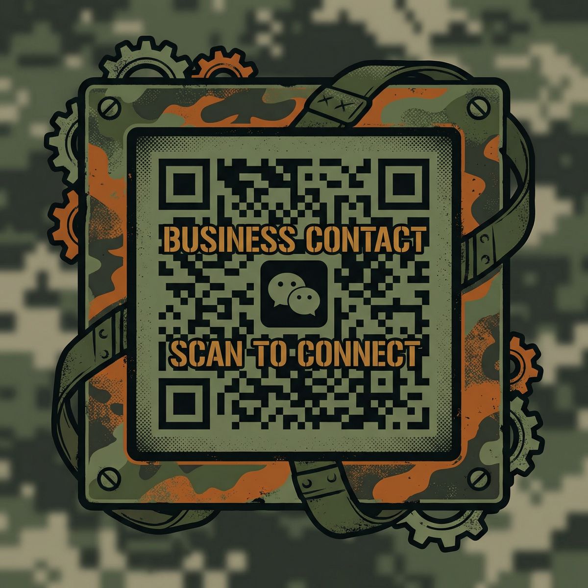 高清视频商务二维码